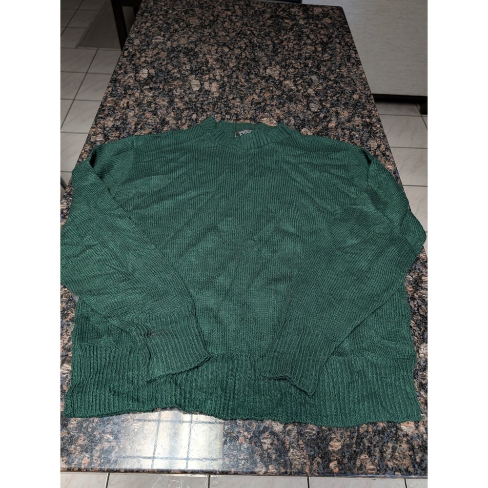 Scottish‎ Isle Bernette sweater Woman's Green L